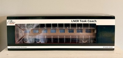 HATTONS MASSSTAB ''O'' SELTEN H7-TC186-001 LNER GRESLEY TEAK OFFEN DRITT