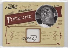 2012 Playoff Prime Cuts Timeline Materials 13/99 Roy Campanella #43 HOF 8b4
