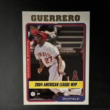 2005 Topps Vladimir Guerrero Los Angeles Angels MLB Baseball Card #715
