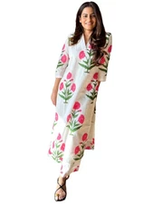 GoSriKi Women's Rayon Viscose Straight Printed Kurta with Palazzo