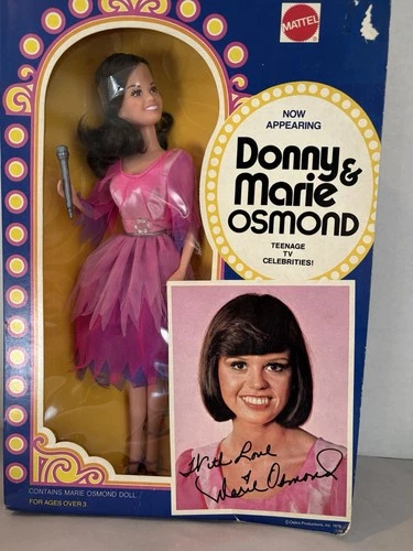 Vintage 1976 Mattel Marie Osmond Doll 9768 old stock New In Box