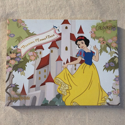 ColourPop Disney Dreams Come True Snow White Palette Matte/Shimmer NWOB