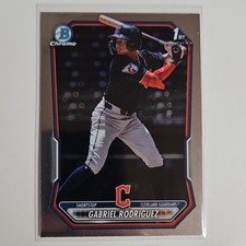 Bowman Chrome 1st Gabriel Rodriguez #BCP-118 2026 Guardians Baseball Card