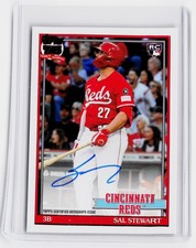 2026 Topps Update 91au-ss Sal Stewart 1991 Topps Autograph Rc