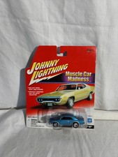 Johnny Lightning Blue 1966 Chevelle Ss 164 Muscle Car Madness