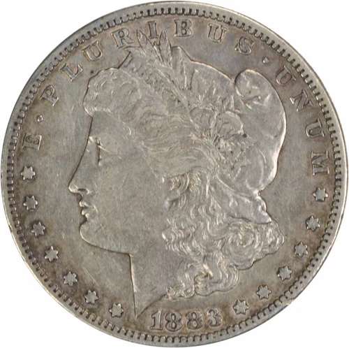 1883-S Morgan Silver Dollar EF Uncertified #953