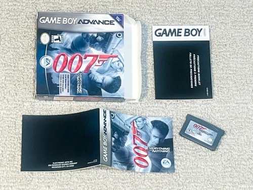 007 Everything or Nothing - Authentic Complete Game Boy Advance Game GBA CIB