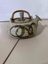 vintage Andrew Hague Studio Pottery teapot