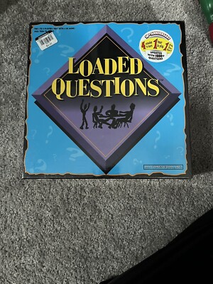 Vintage Board Game Loaded Questions Trivia Adult Funny Party Game 2003 ...