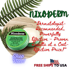 Nixoderm cream For Skin Eczema Ringworm Pimples Blemishes Rash Acne 17.7g 02/29