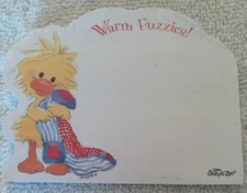 SUZY'S ZOO WITZY DUCK WARM FUZZIES STICKY NOTE PAD #24022