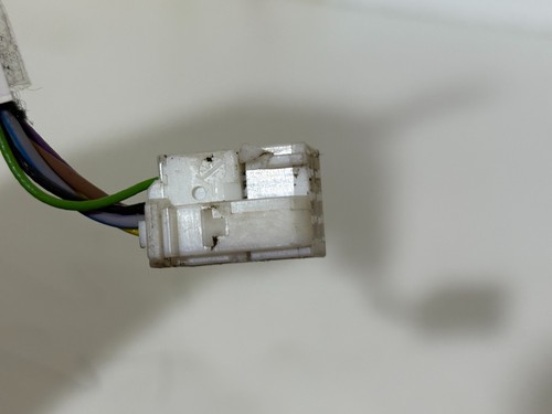 Genuine Mercedes-Benz Wiring Loom Harness Plug Connector A0255458926 6-Pin White - Picture 6 of 8