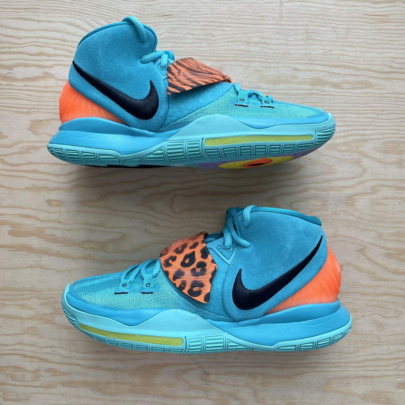 Nike Kyrie 6 Animal Print Oracle Aqua 