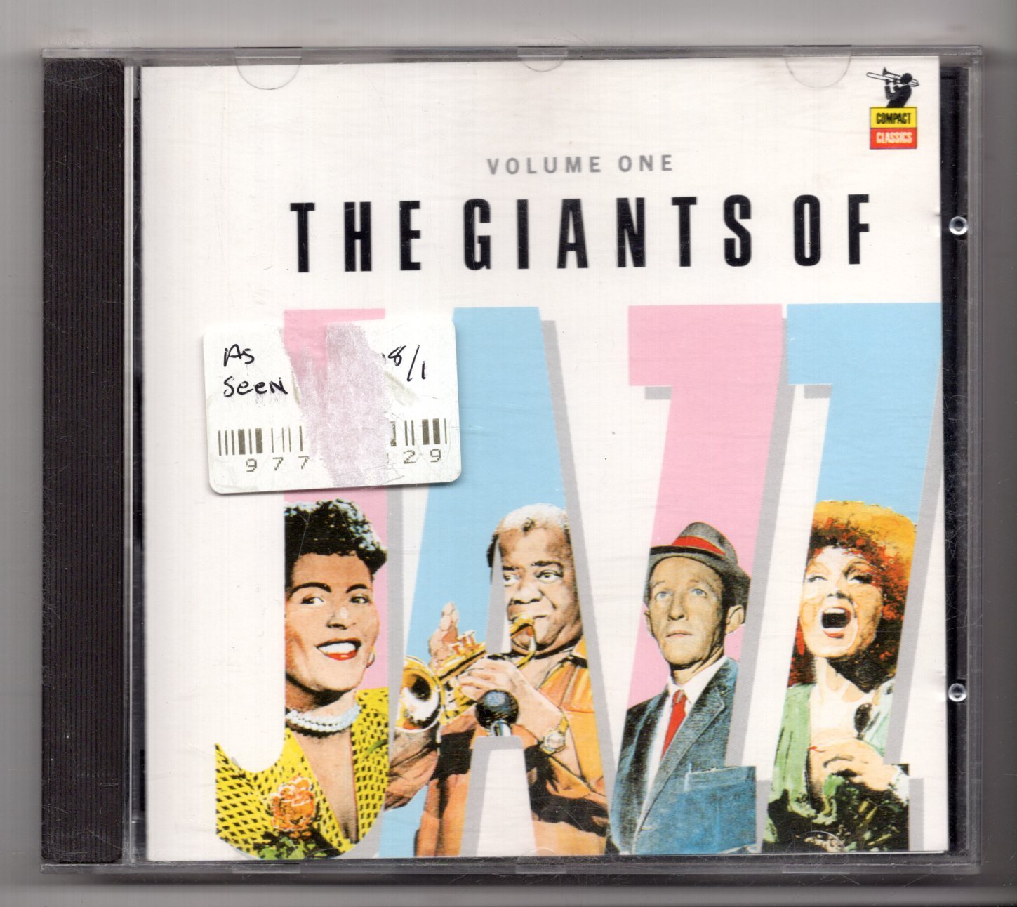 (KS741) The Giants Of Jazz Vol 1, 22 tracks various artists - 1989 CD