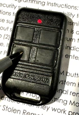 Code Alarm 4-Button 3671B-CATX433 Keyless entry Car Remote 433.92MHz FCC ELVATPA