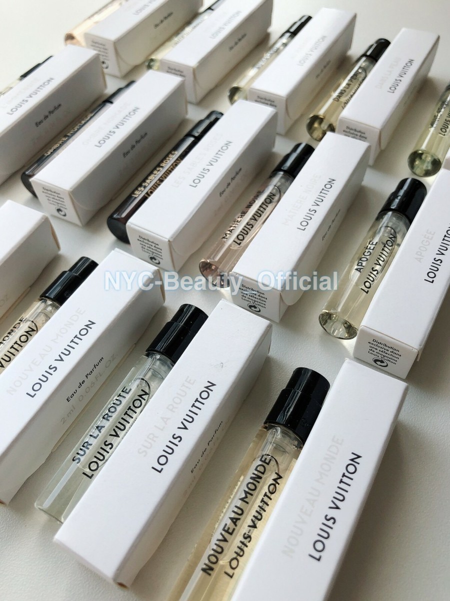 LOUIS VUITTON Fragrance Spray Sample 2 ml/.06oz each NIB [Choose Your Scent]