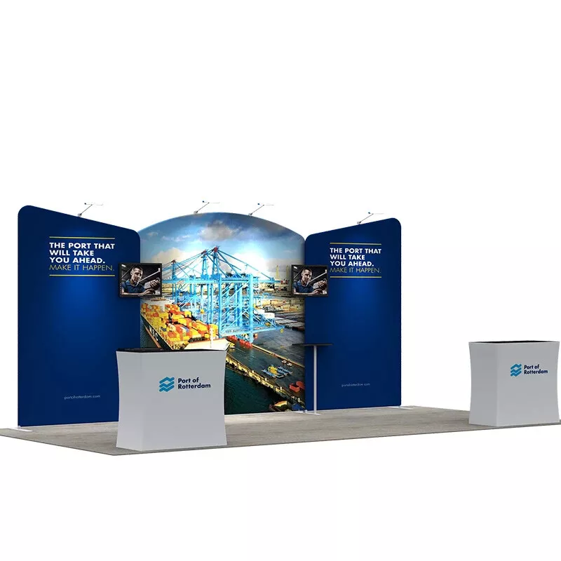 Complete Portable Pop Up Booths, Trade Show Graphics