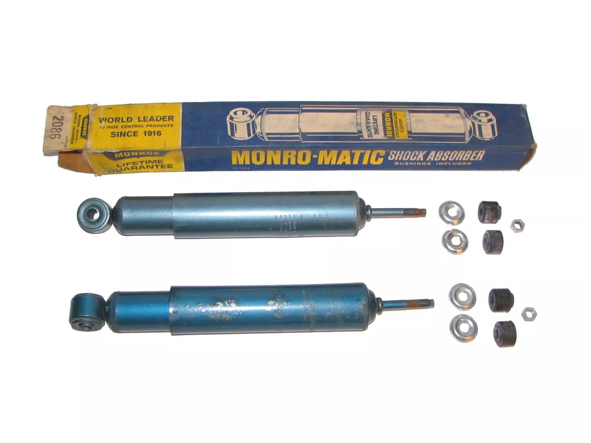 2 USA MADE OLD STOCK MONROE REAR Shock Absorbers 67 Camaro 1967