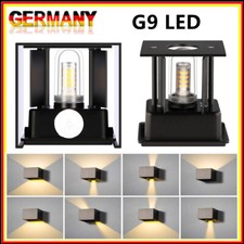 Cube G9 LED Wandleuchte Lampe