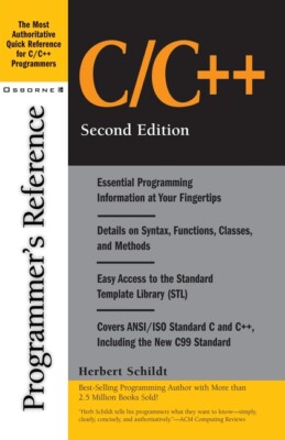 C/C++ Programmer's Reference 9780072127065| eBay