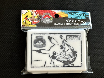 Pikachu Ramen Damage Counter Dice Box WCS Pokemon World
