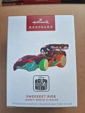 2024 Hallmark Keepsake Ornament  DISNEY   WRECK-IT RALPH  SWEEEEET RIDE Disney