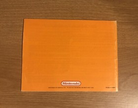 Donkey Kong Classics - Nintendo NES - Instruction Manual Booklet Only