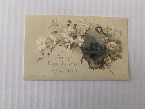 Vintage Travel Greeting Ephemera  2.75”x 4.25” Card Front & Back Unused London - Picture 1 of 5