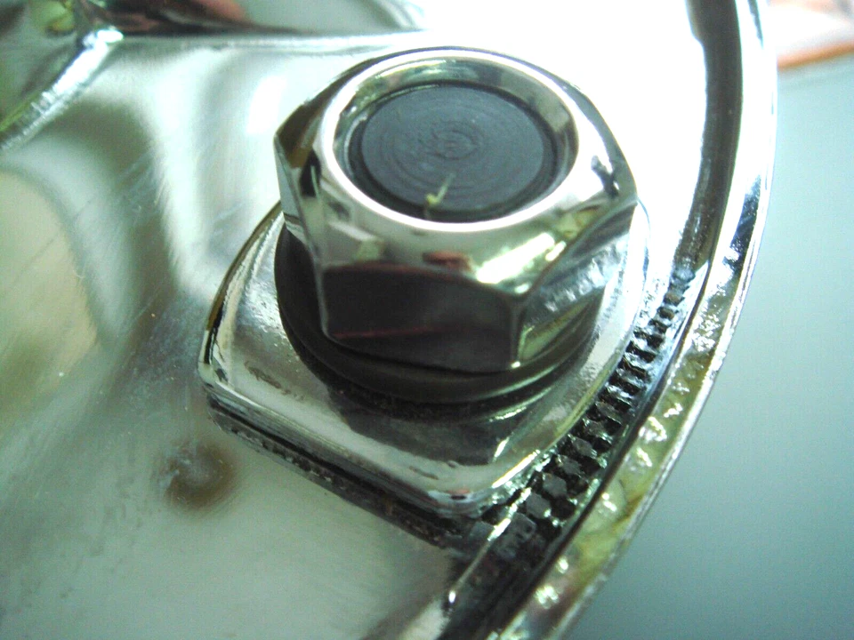 Harley Brakes Backing Plate Mechanical Rear Knuckle Pan Chrome V-Twin 22-0040 X9 - Image 3 of 4