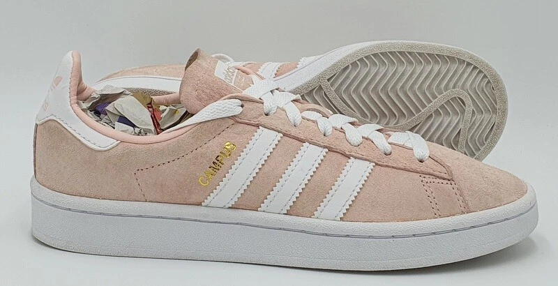 Low Suede Trainers BY9845 Pink/White UK4/US5.5/EU36.5 | eBay