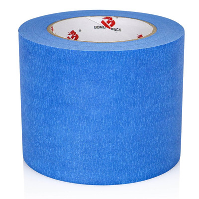 Wide Blue Painters Tape 4'' x 60 Yards 3D Printing Laser Cutting Masking Tape