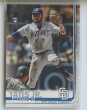 2019 Topps Base Set Photo Variations #410 FERNANDO TATIS JR RC RETAIL FACTORY