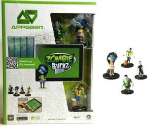 AppGear Zombies Burbz HIGH Mobile Application Game 4 iPad Or Droid Tablet New
