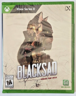 Blacksad: Under the Skin Xbox Series X Brand New Game (2024 Adventure)