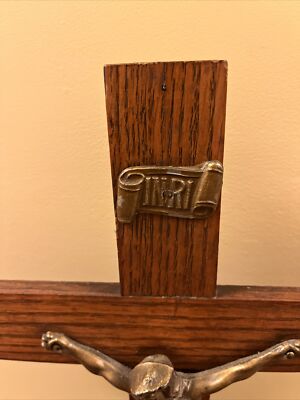 Antique 1904 Koenig Bros Stations of the Cross Shrine Prayer Altar