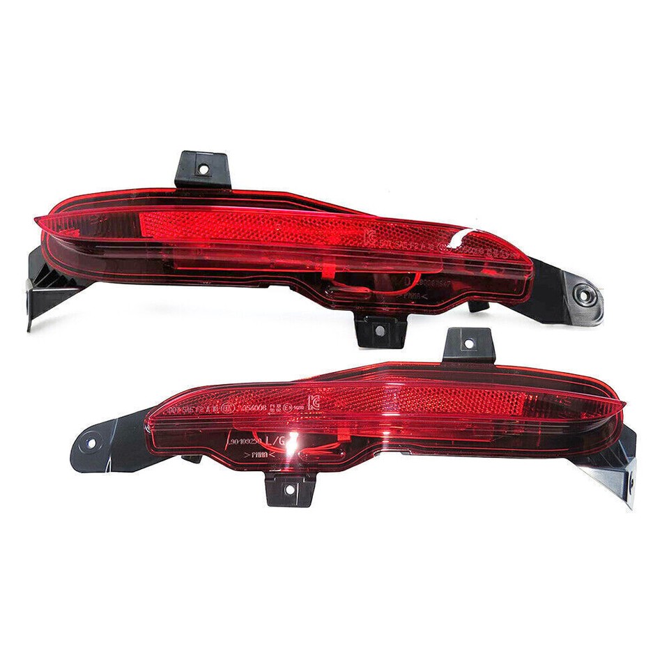 Pair Rear Bumper Reflector Fog Lamp Light Fit 1822 Land Rover Range