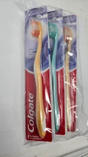 Colgate Multi Color Wave Zig Zag Gum Compact Head Soft Toothbrush 6 Pack