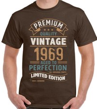 56h Birthday T-Shirt 1969 Mens Funny 57 Year old Vintage year Limited Edition