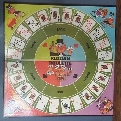 Vintage Russian Roulette Go for Broke Game 1975 Edition by 