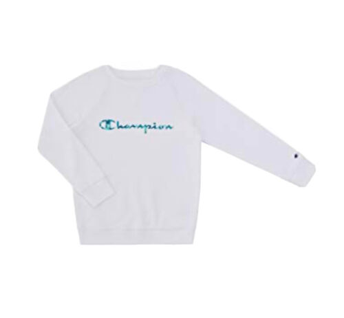 Champion Unisex Heritage Boy and Girls Fleece Pullover Scipt Sweatshirt Sz Small