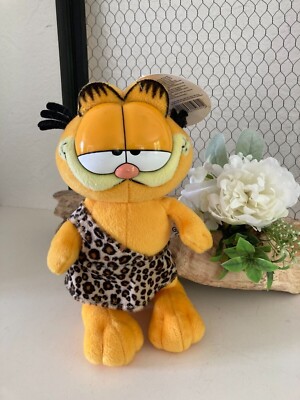 27⚜️ Ancienne Peluche Doudou Le Chat Garfield en Tenue de