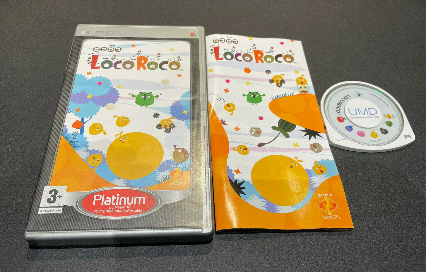 LocoRoco Loco Roco PSP PAL ESPAGNOL