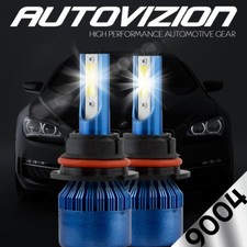 Autovizion Led Hid Headlight Kit 9004 Hb1 6000k 1987-1995 Dodge Caravan