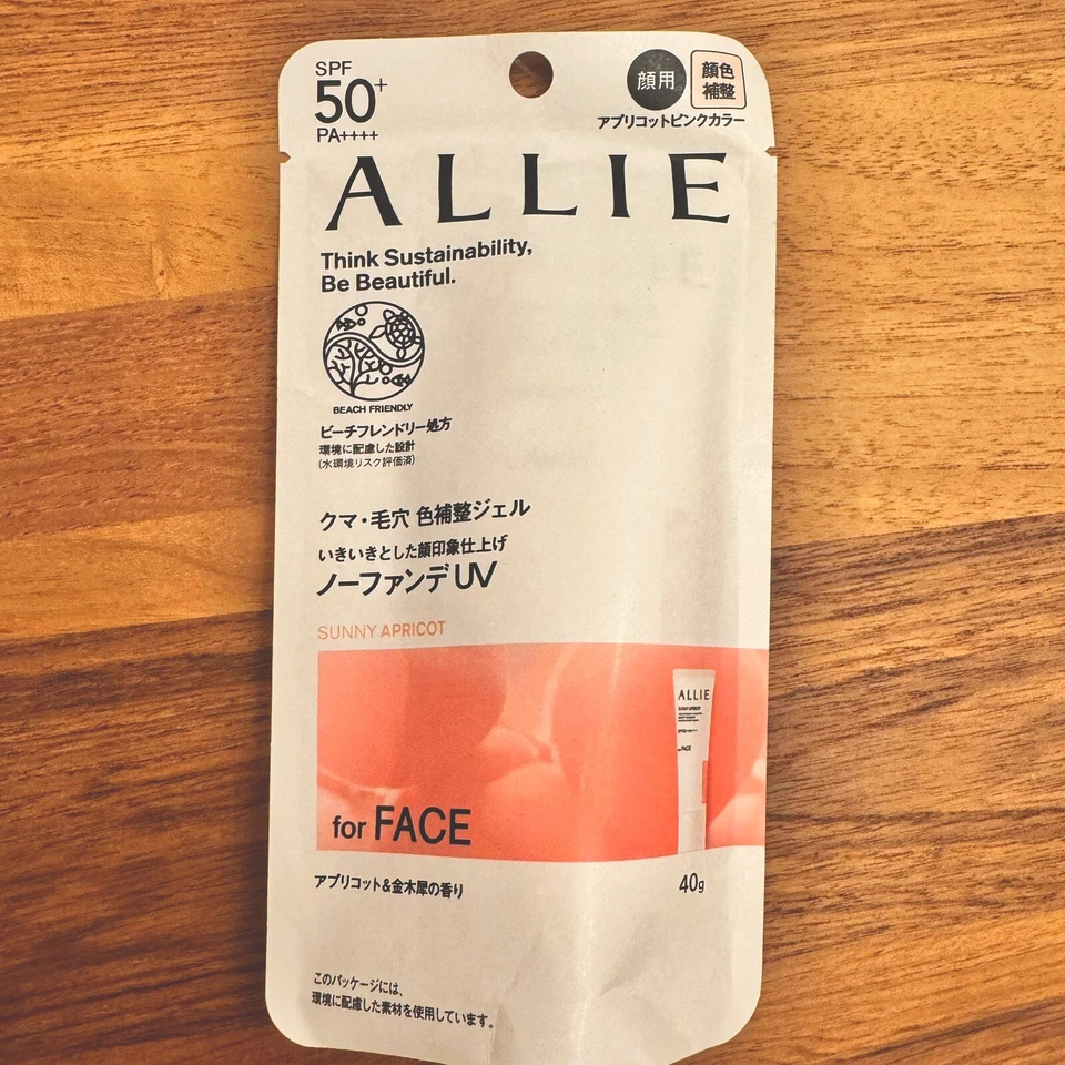 [KANEBO ALLIE] Cronógrafo Belleza Color Afinación UV Soleado Albaricoque FPS50+PA++++ NUEVO Foto 3 de 4