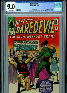 amricons cgc marvel daredevil wally wood matador 1965 b4 1st comic