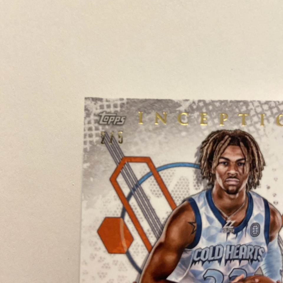 2022-23 Topps Inception ZZ Clark 2/5 Team Name Relic Book Auto - Image 2 of 4