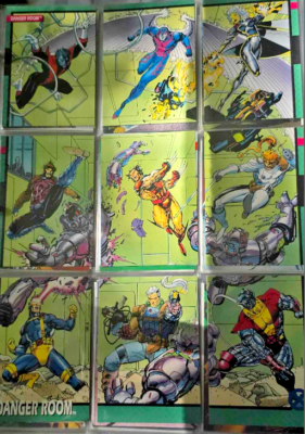 マームページ X-MEN DANGER ROOM CARD SET 1992 IMPEL JIM LEE X-MEN SERIES | eBay