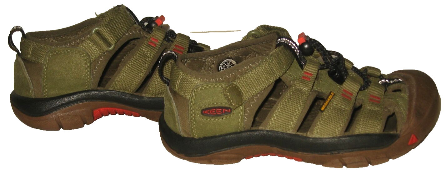 Sandali EVA lavabili Little Boy's KEEN Newport H2 Martini arancione oliva aura 12