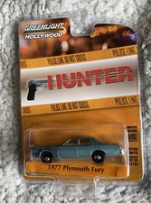 Greenlight Hollywood Hunter 1977 Plymouth Fury Ltd. Ed. Neuf dans son emballage moulé sous pression série neuve