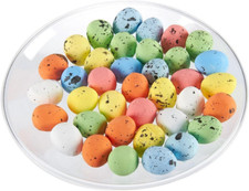 Easter Spring Craft Supply - Small Foam Speckled Pastel Eggs 216pc